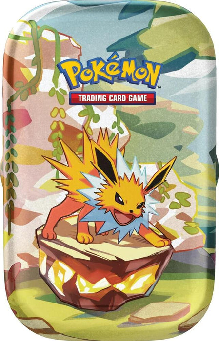 Pokemon: Scarlet & Violet - Prismatic Evolutions Mini Tin - Jolteon - for just $20! 