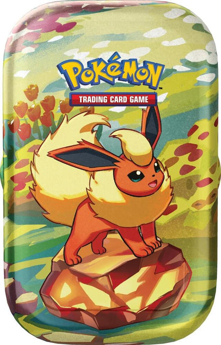 Pokemon: Scarlet & Violet - Prismatic Evolutions Mini Tin - Flameon - for just $20! 