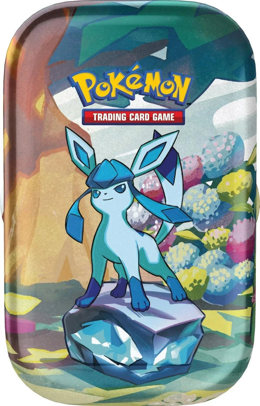 Scarlet & Violet: Prismatic Evolutions Mini Tin (Glaceon) - for just $40! 