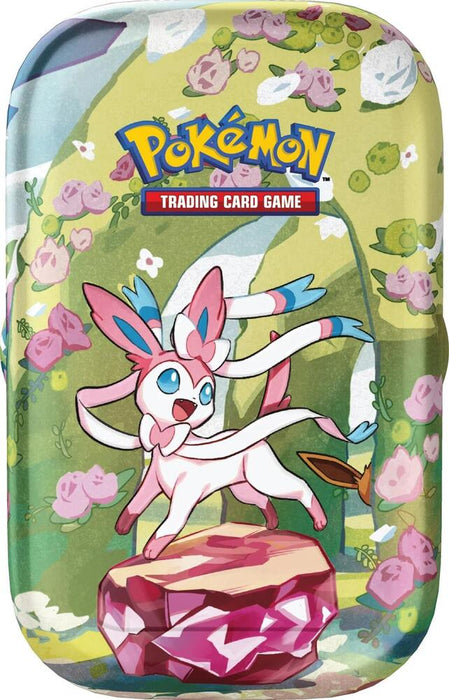 Pokemon: Scarlet & Violet - Prismatic Evolutions Mini Tin - Sylveon - for just $20! 