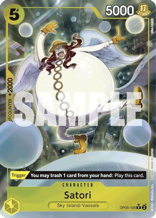 Satori (Full Art) (OP05-105) - Premium Booster -The Best- Foil - for just $4.33! 