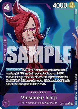 Vinsmoke Ichiji (OP06-060) (Full Art) (OP06-060) - Premium Booster -The Best- Foil - for just $8.15! 