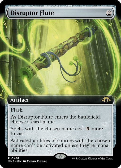 Disruptor Flute (Extended Art) [Modern Horizons 3] - Just $0.30! Shop now at Retro Gaming of Denver