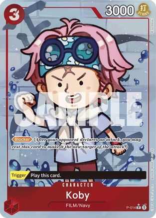 Koby (Full Art) (P-014) - Premium Booster -The Best- Foil - for just $10.20! 