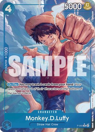 Monkey.D.Luffy (P-055) (Full Art) (P-055) - Premium Booster -The Best- Foil - for just $38.88! 