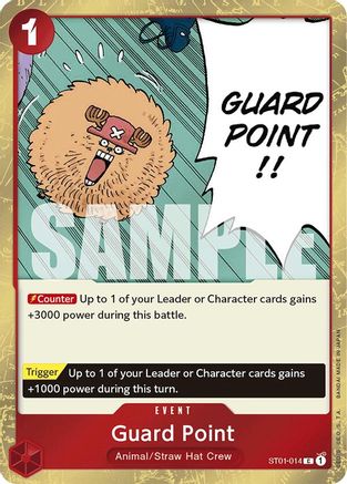 Guard Point (Jolly Roger Foil) (ST01-014) - Premium Booster -The Best- Foil - for just $0.20! 