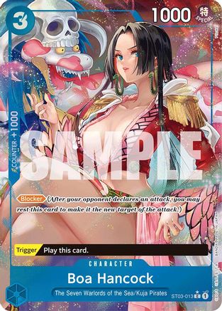 Boa Hancock (ST03-013) (Alternate Art) (ST03-013) - Premium Booster -The Best- Foil - for just $57.63! 