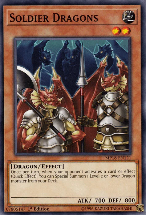 Soldier Dragons [MP18-EN121] Common - for just $0.10! 