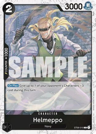Helmeppo (Jolly Roger Foil) (ST06-010) - Premium Booster -The Best- Foil - for just $0.08! 