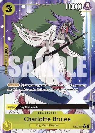 Charlotte Brulee (Full Art) (ST07-007) - Premium Booster -The Best- Foil - for just $3.13! 