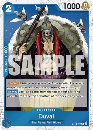 Duval (Jolly Roger Foil) (ST12-014) - Premium Booster -The Best- Foil - for just $0.13! 