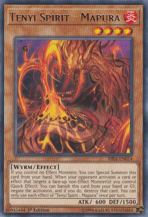 Tenyi Spirit - Mapura [RIRA-EN014] Rare - for just $0.10! 