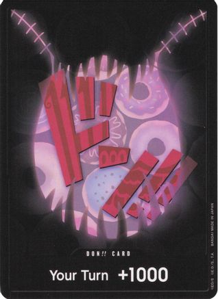 DON!! Card (Katakuri) - Premium Booster -The Best- - for just $0.63! 