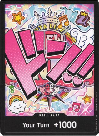 DON!! Card (Uta) - Premium Booster -The Best- - for just $1.03! 