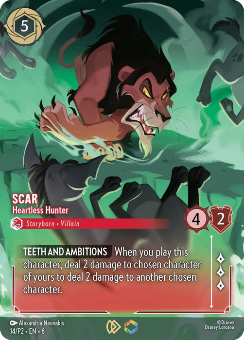 Scar - Heartless Hunter (Store Championship) (14) [Promo Cards] - for just $13.50! 
