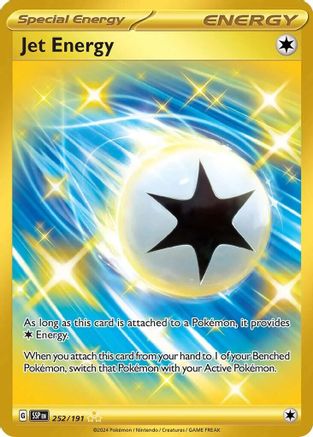 Jet Energy 252/191 - SV08 Surging Sparks Holofoil - for just $3.29! 