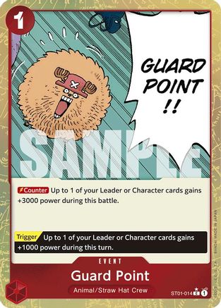 Guard Point (Textured Foil) (ST01-014) - Premium Booster -The Best- Foil - for just $2.30! 
