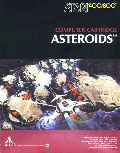 Asteroids (Atari 800) - for just $0! 