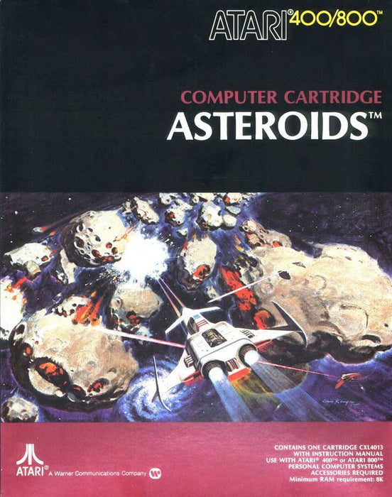 Asteroids (Atari 800) - for just $0! 