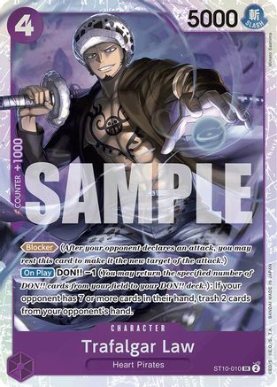 Trafalgar Law (ST10-010) (Reprint) (ST10-010) - Premium Booster -The Best- Foil - for just $0.33! 