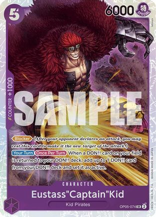 Eustass"Captain"Kid (Reprint) (OP05-074) - Premium Booster -The Best- Foil - for just $0.23! 