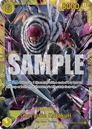Charlotte Katakuri (Reprint) (OP03-123) - Premium Booster -The Best- Foil - for just $3.23! 
