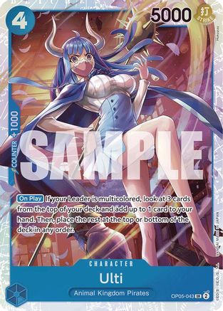 Ulti (Reprint) (OP05-043) - Premium Booster -The Best- Foil - for just $0.18! 