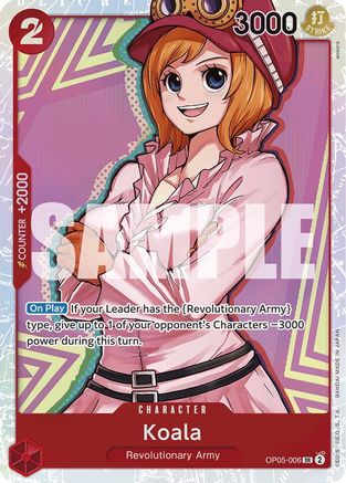 Koala (Reprint) (OP05-006) - Premium Booster -The Best- Foil - for just $0.68! 