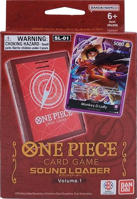 One Piece Card Game - Sound Loader Vol. 1 - BANDAI Collectible Card Loaders - for just $24.99! 
