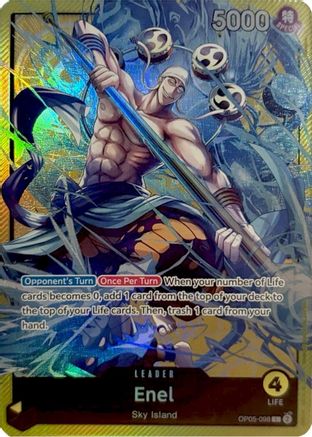 Enel (Sound Loader Vol. 2) (OP05-098) - One Piece Promotion Cards Foil - for just $4.70! 