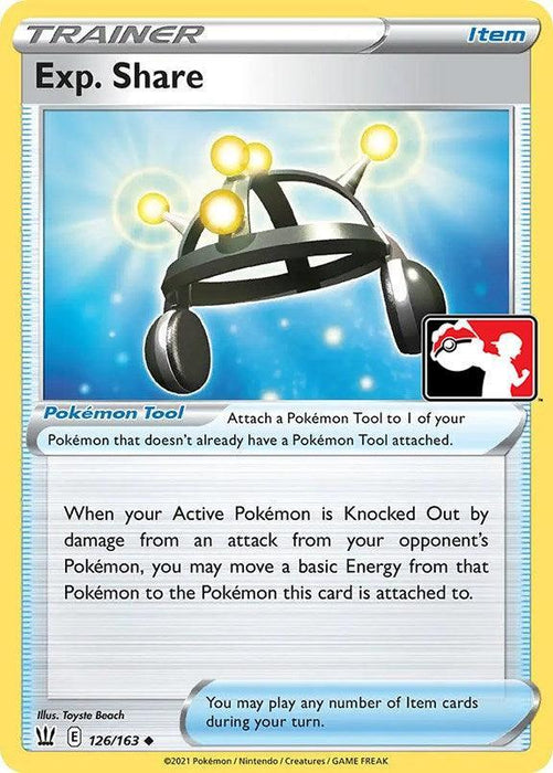 Exp. Share (126/163) [Prize Pack Series One] - for just $0! 