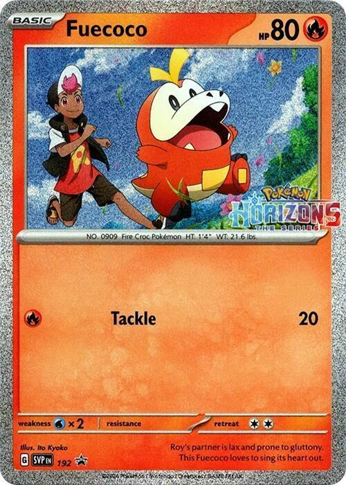 Fuecoco (192) [Scarlet & Violet: Black Star Promos] - for just $0.25! 