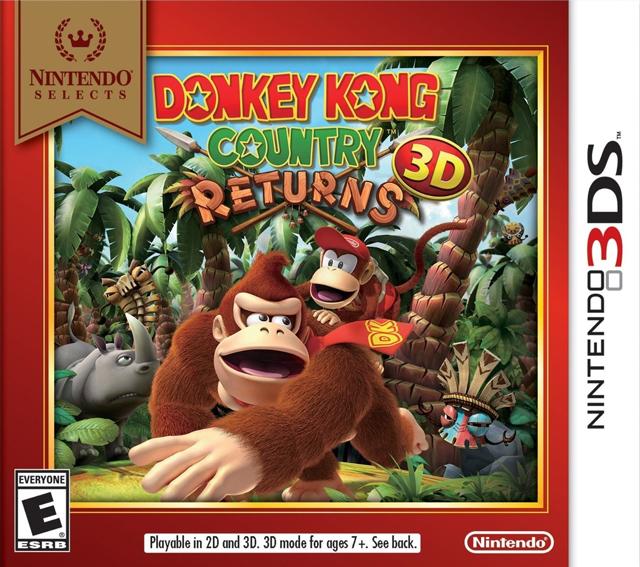 Donkey Kong Country Returns 3D: Nintendo Selects (Nintendo 3DS) - for just $0! 