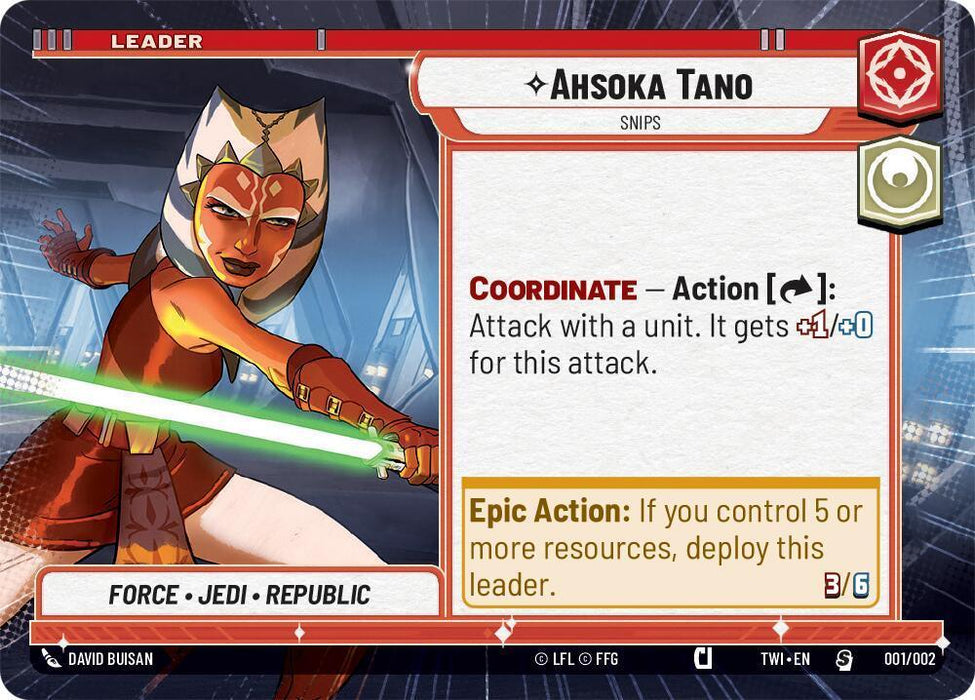 Ahsoka Tano - Snips (Hyperspace) (001/002) [Judge Promos] - for just $0.20! 