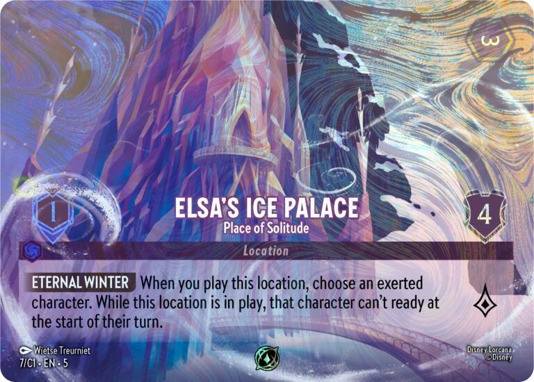 Elsa's Ice Palace - Place of Solitude (7) [Promo Cards] - for just $1600! 