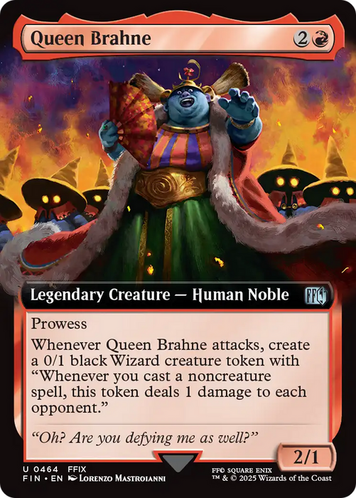 Queen Brahne (FIN-464) - FINAL FANTASY: (Extended Art) Foil - for just $3.39! 