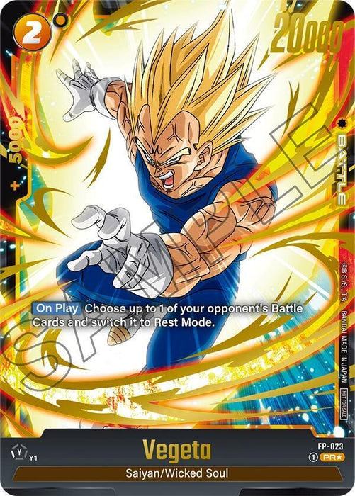 Vegeta (FP-023) (Selection Pack 01) [Tournament and Championship Promos] - for just $7.55! 