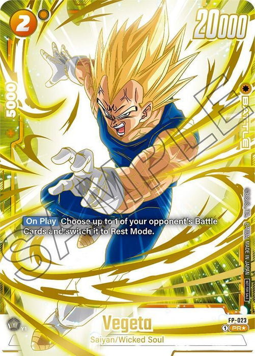 Vegeta (FP-023) (Selection Pack 01 Finalist) [Tournament and Championship Promos] - for just $36! 