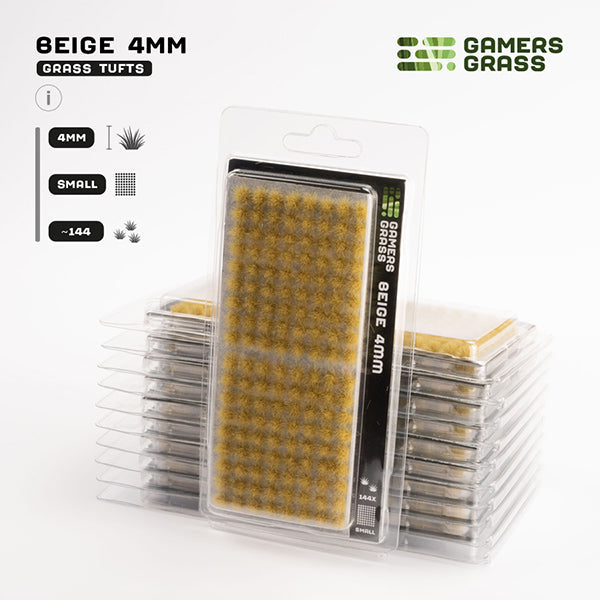 Gamers Grass Tufts: Beige 4mm- Small - for just $5.95! 