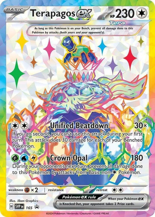 Terapagos ex (165) [Scarlet & Violet: Black Star Promos] - for just $1.80! 