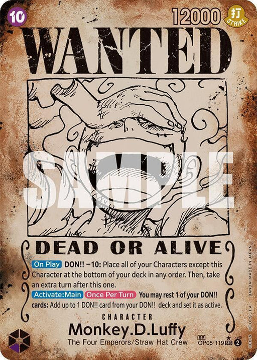 Monkey.D.Luffy (Wanted Poster) [Emperors in the New World] - for just $262.70! 