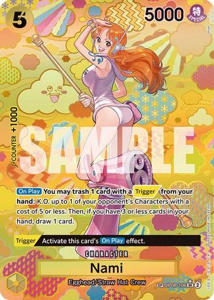 Nami (SP) (OP08-106) - Emperors in the New World Foil - for just $441.30! 