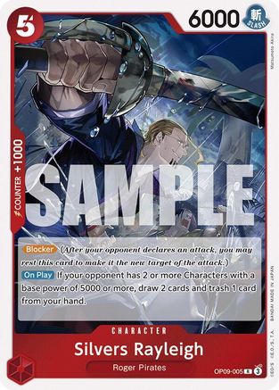 Silvers Rayleigh (OP09-005) - Emperors in the New World Foil - for just $0.08! 