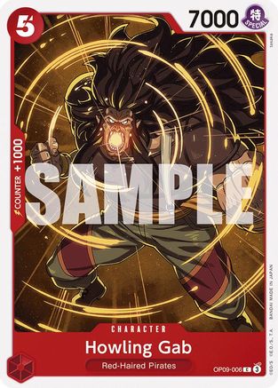 Howling Gab (OP09-006) - Emperors in the New World - for just $0.04! 