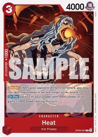 Heat (OP09-007) - Emperors in the New World - for just $0.05! 