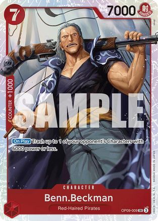 Benn.Beckman (OP09-009) - Emperors in the New World Foil - for just $1.20! 