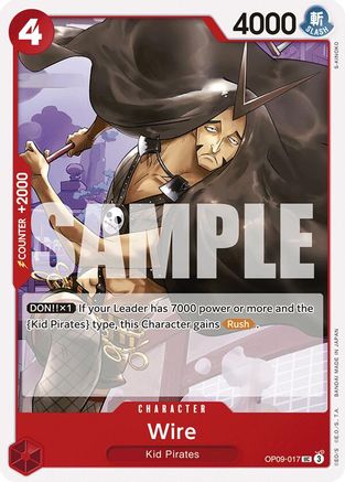 Wire (OP09-017) - Emperors in the New World - for just $0.08! 