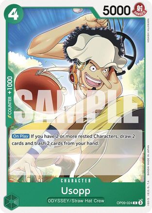 Usopp (024) (OP09-024) - Emperors in the New World - for just $0.04! 