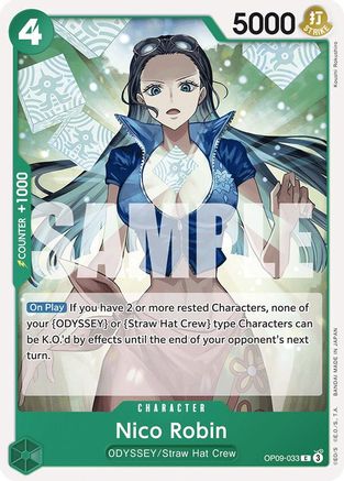 Nico Robin (033) (OP09-033) - Emperors in the New World - for just $0.08! 