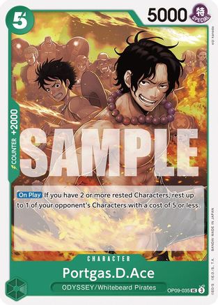 Portgas.D.Ace (OP09-035) - Emperors in the New World - for just $0.08! 